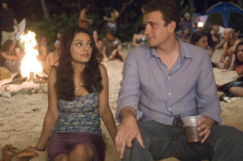 Mila Kunis and Jason Segel in "Forgetting Sarah Marshall."